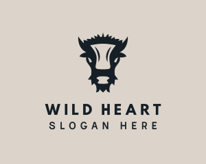 Wild Bull Animal logo design