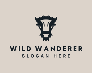 Wild Bull Animal logo design