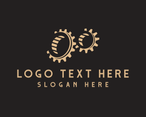 Industrial Gear Mechanic logo design