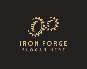 Industrial Gear Mechanic logo design