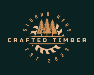 Woodwork - Timber Saw Woodwork logo design