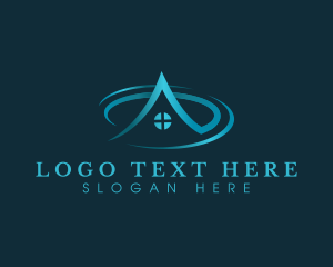 Contractor - Residential Realty Roof logo design