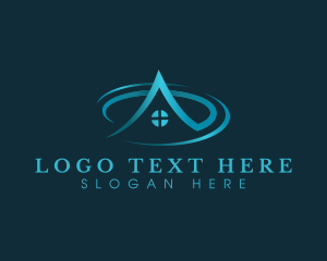 Residential - Residential Realty Roof logo design