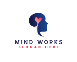 Mind Heart Emotion logo design