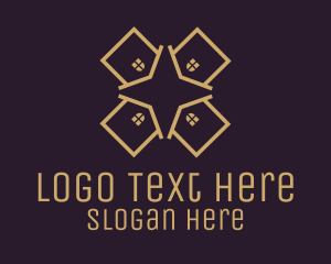 Pattern - Real Estate Property Star logo design