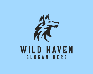 Wild Wolf Avatar logo design