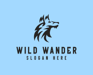 Wild Wolf Avatar logo design