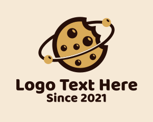 Dough - Outer Space Cookie logo design