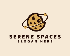 Outer Space Cookie  logo design