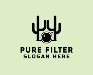 Filter - Desert Photography Camera logo design
