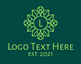Foliage - Green Gardening Letter logo design