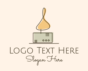 Light - Spa Aromatherapy Candle logo design