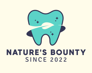 Natural Tooth Orbit logo design