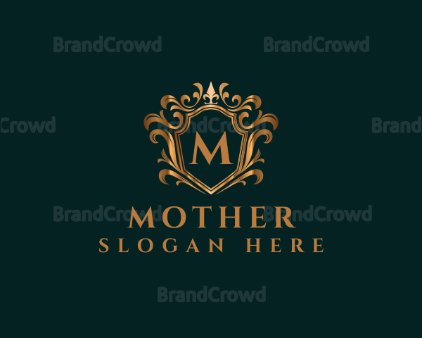 Luxury Elegant Crown Logo