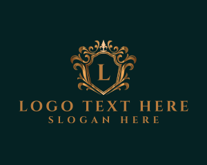 Gold - Luxury Elegant Crown logo design
