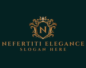 Luxury Elegant Crown logo design