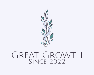 Organic Hair Growth Derma  logo design