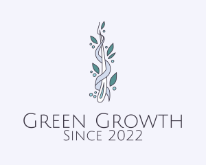 Organic Hair Growth Derma  logo design