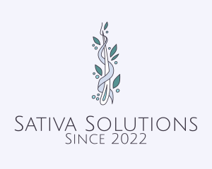 Organic Hair Growth Derma  logo design