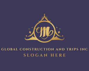 Upscale - Lavish Luxury Crown logo design
