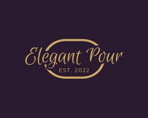 Golden Elegant Firm logo design