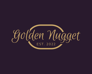 Golden Elegant Firm logo design