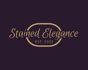 Golden Elegant Firm logo design