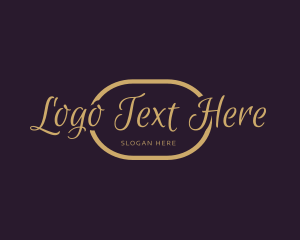 Golden Elegant Firm Logo