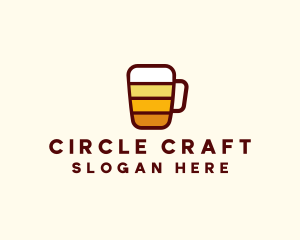 Digital Beer Mug logo design