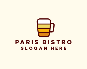 Digital Beer Mug logo design