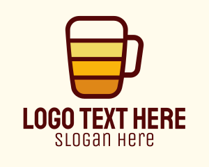 Mug - Modern Full Beer Mug logo design