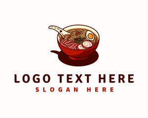 Map - Hawaiian Saimin Noodles logo design