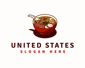 Hawaiian Saimin Noodles logo design