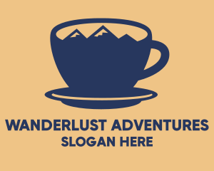 Coffee - Blue Mountain Cup logo design