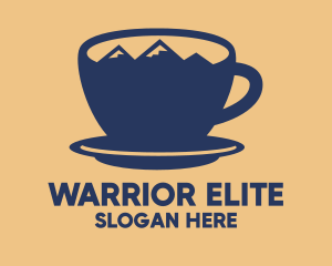 Mug - Blue Mountain Cup logo design