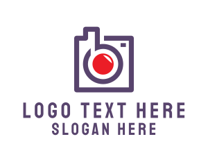 Instagram - Camera Washing Machine logo design