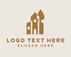 Accommodation - Hotel Condominium Property logo design