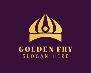 Golden Crown Fashion logo design