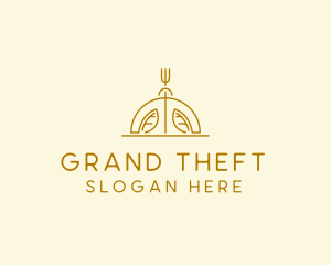 Organic Vegetarian Restaurant  logo design
