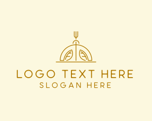 Vegan - Organic Vegetarian Restaurant logo design
