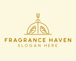 Organic Vegetarian Restaurant  logo design