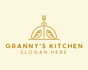 Organic Vegetarian Restaurant  logo design