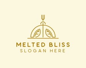 Organic Vegetarian Restaurant  logo design