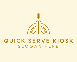 Organic Vegetarian Restaurant  logo design