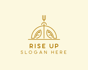 Organic Vegetarian Restaurant  logo design