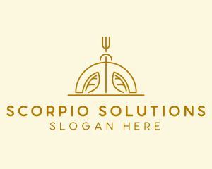 Organic Vegetarian Restaurant  logo design