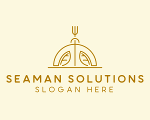 Organic Vegetarian Restaurant  logo design