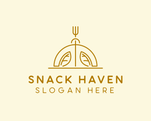 Organic Vegetarian Restaurant  logo design