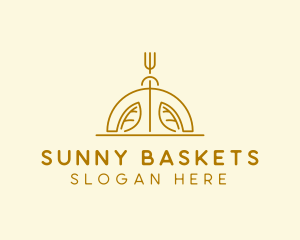 Organic Vegetarian Restaurant  logo design