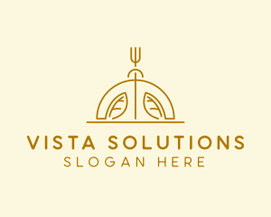 Organic Vegetarian Restaurant  logo design